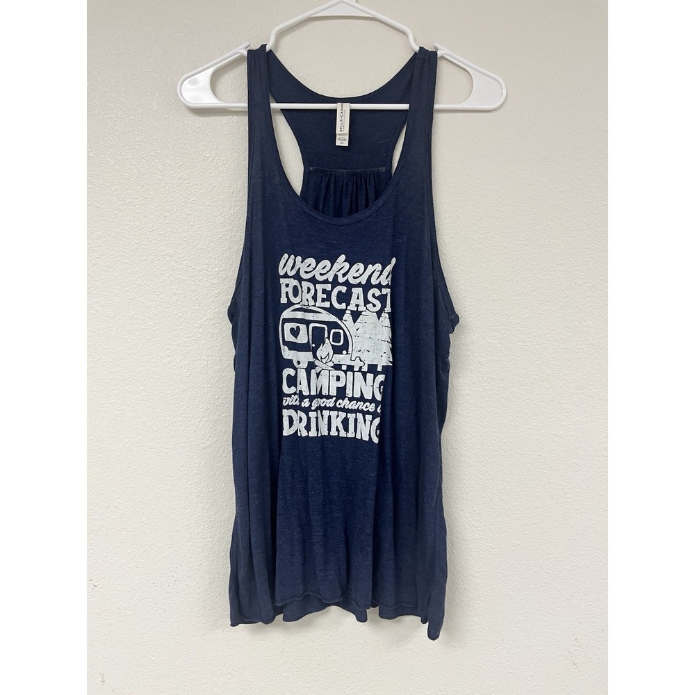Custom Made Blue Camping Tank Size 2xl Women's